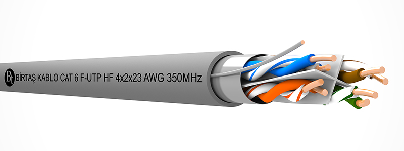 CAT6 F/UTP HF (LSZH)   4x2x23 AWG 100 - 350 MHz LAN CABLE